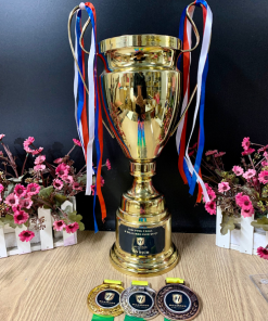 C411 C1 Chân Vàng Tròn Không Nắp Cup Size Lớn Kim Loại ( 50cm )