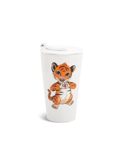 Ly sứ dưỡng sinh 0.48 L + nắp ống hút (K1) - Dưỡng Sinh - Hổ Yêu Thương