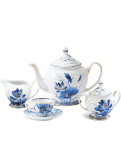 Bộ trà 1.3 L - Hoàng Cung - Sen Vàng