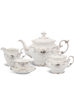 Bộ trà 1.3 L - Đài Các - Trang Trí Bạch Kim