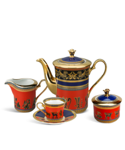 Bộ trà cao 1.25 L - Tulip Trắng - Trống Đồng