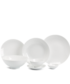 Bộ đồ ăn 22 sản phẩm - Daisy - Trắng