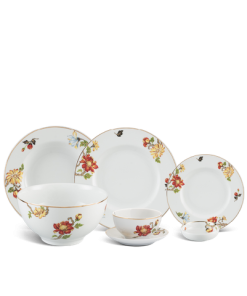 Bộ đồ ăn 25 sản phẩm (B) - Camellia - Cát Tường