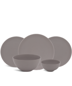 Bộ đồ ăn 17 sản phẩm - Timeless - Màu Xám 3