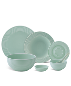 Bộ đồ ăn 30 sản phẩm - Cordon - Men Ngọc Sương Mờ