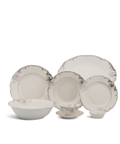 Bộ đồ ăn Âu-Á 45 sản phẩm - Đài Các IFP - Trang Trí Bạch Kim
