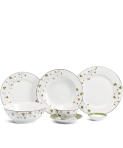 Bộ đồ ăn 10 người 36 sản phẩm - Jasmine - Hoa May Mắn