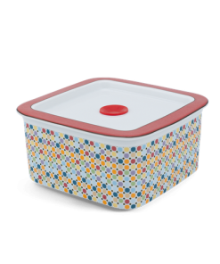 Hộp dưỡng sinh vuông đựng thực phẩm 15 cm + nắp - Dưỡng Sinh - Mosaic (LTD)