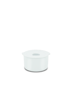 Hộp dưỡng sinh tròn đựng thực phẩm 11 - 13 - 15 cm + nắp (K) - Dưỡng Sinh - Trắng