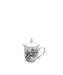 Ca trà 0.30 L + nắp - Mẫu đơn IFP - Chim Chào Mào