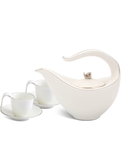 Bộ trà 0.45 L - Anh Vũ - Chỉ Bạch Kim