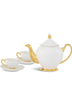 Bộ trà 0.65 L - Hoàng Cung - Chỉ Vàng