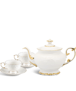 Bộ trà 0.8 L - Đài Các IFP - Chỉ Vàng 2