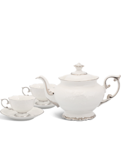 Bộ trà 0.8 L - Đài Các IFP - Chỉ Bạch Kim