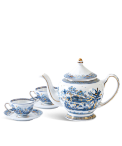 Bộ trà 0.8 L - Hoàng Cung - Hồn Quê Vàng